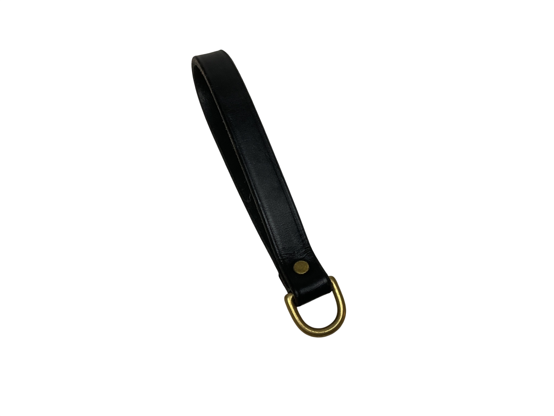 Tory Leather Girth Loop Black