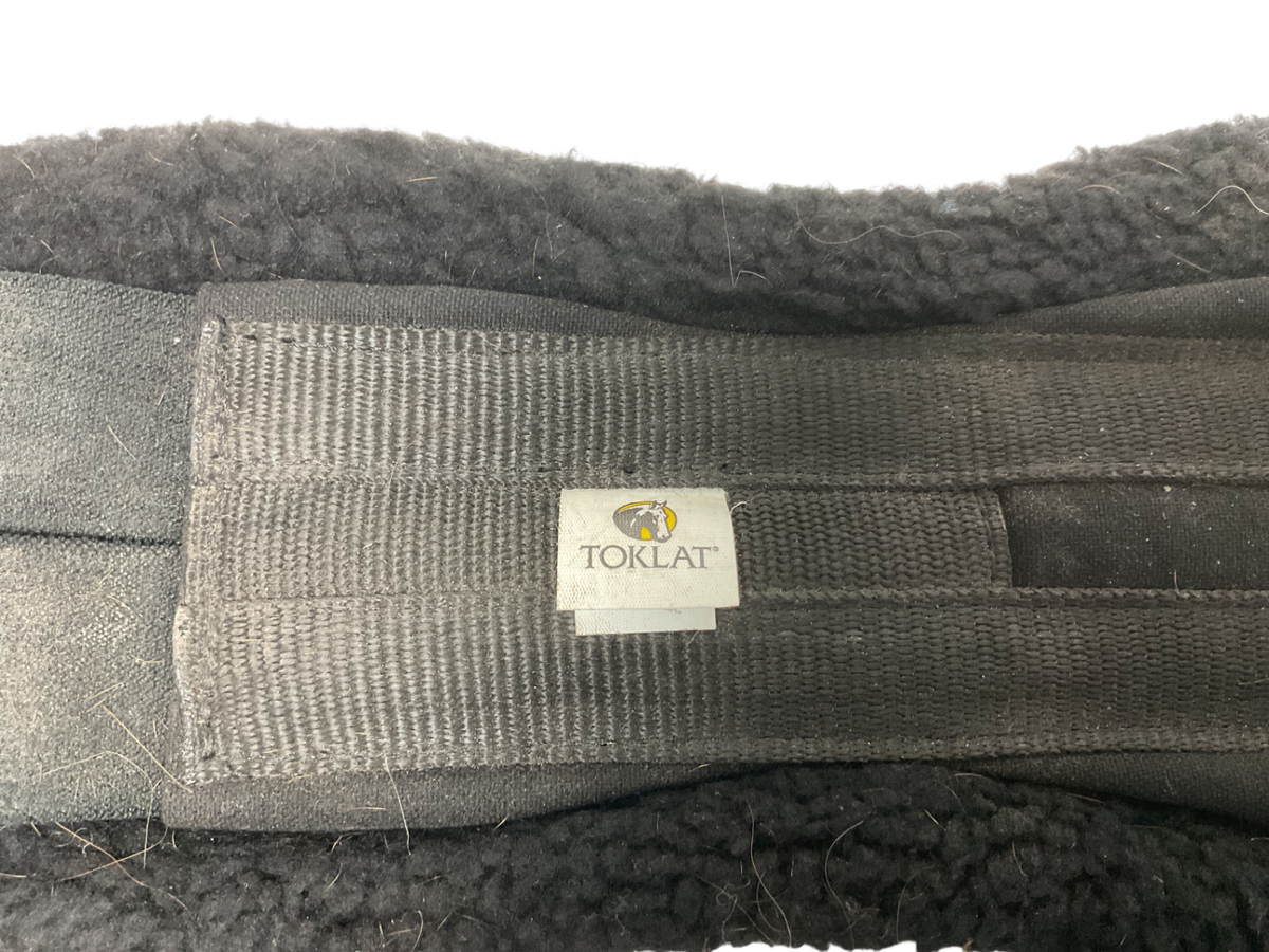 TOKLAT Fleece Dressage Girth 30” Black