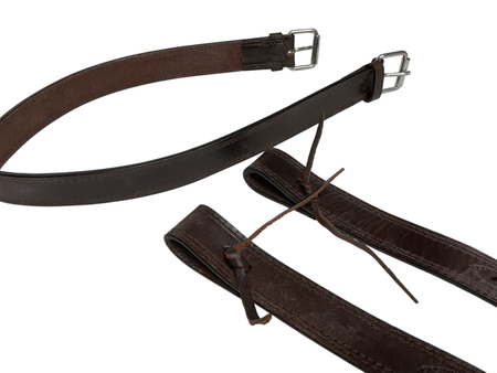 Flank Strap with 2 Billets Dark Brown