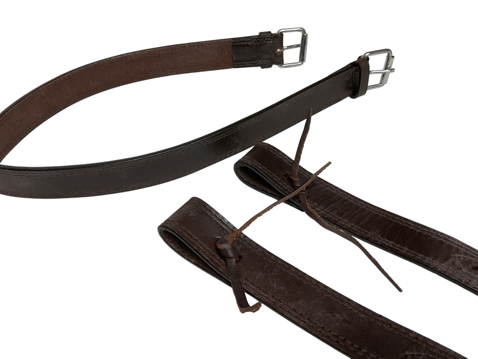 Flank Strap with 2 Billets Dark Brown