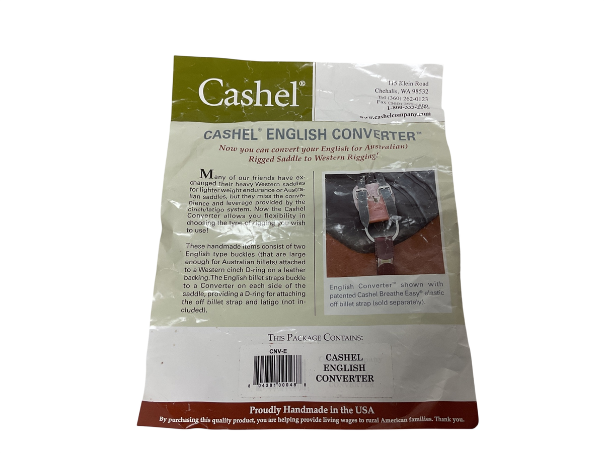 Cashel English Converter Tan
