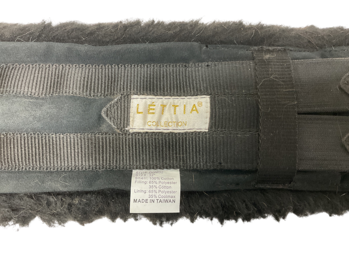 Lettia Coolmax Dressage Girth 32” Black