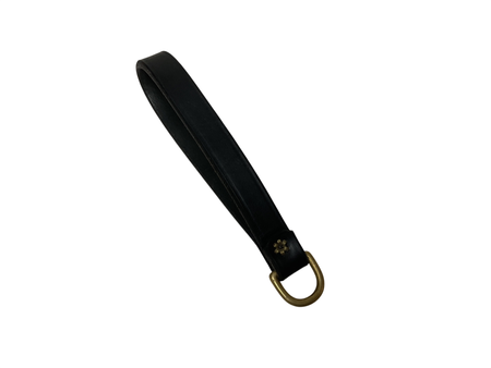 Tory Leather Girth Loop Black