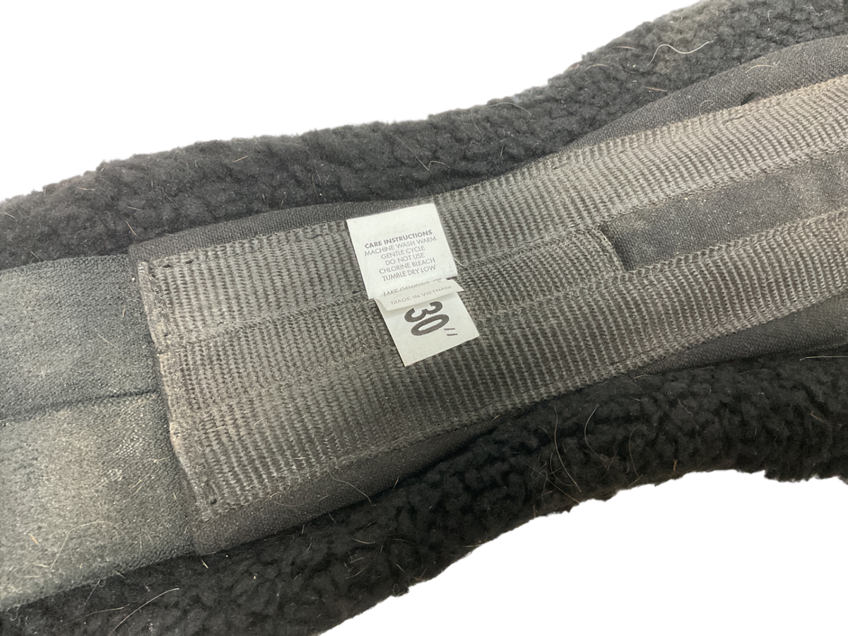 TOKLAT Fleece Dressage Girth 30” Black