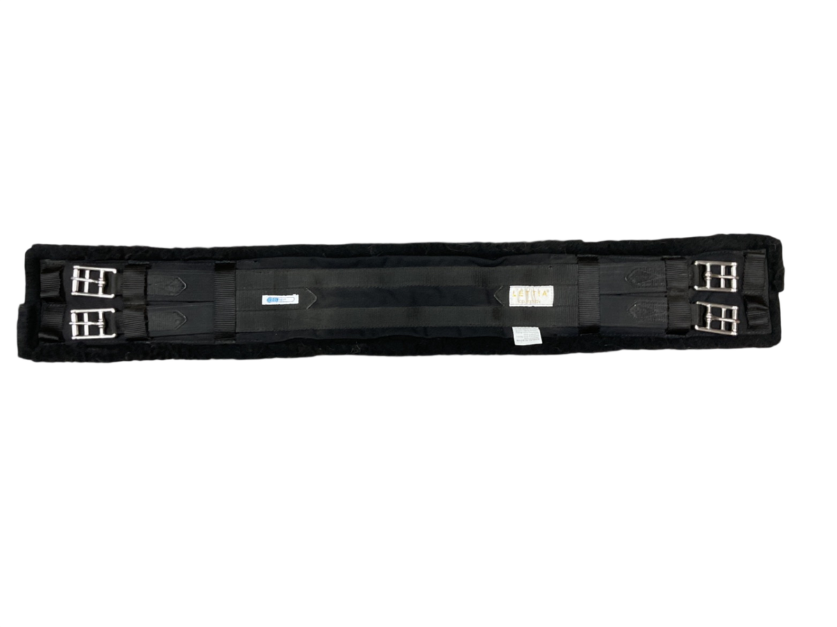 Lettia Coolmax Dressage Girth 32” Black