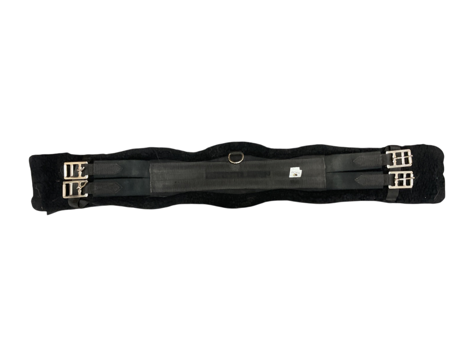TOKLAT Fleece Dressage Girth 30” Black