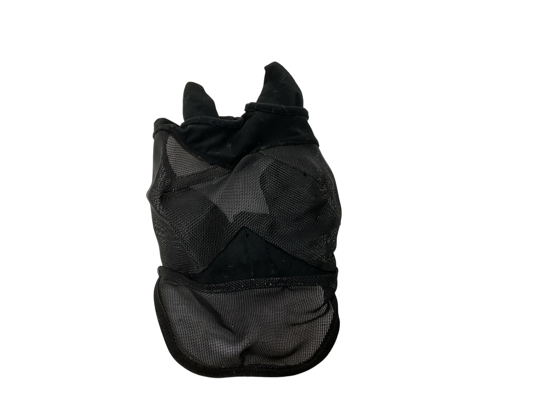 Mesh Fly Mask with Ears & Nose Cover MINI Black