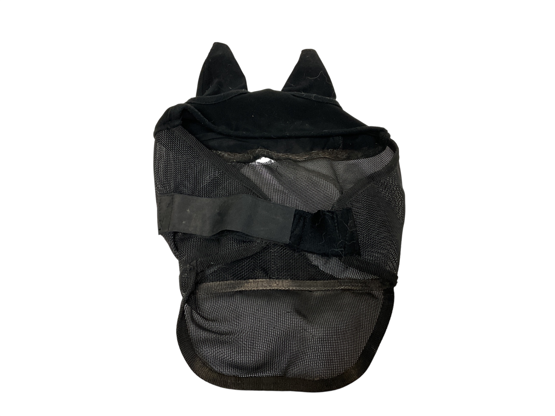 Mesh Fly Mask with Ears & Nose Cover MINI Black
