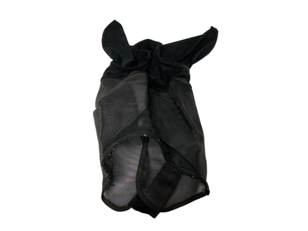 Prairie Horse Supply Mesh Fly Mask with Ears Horse Black