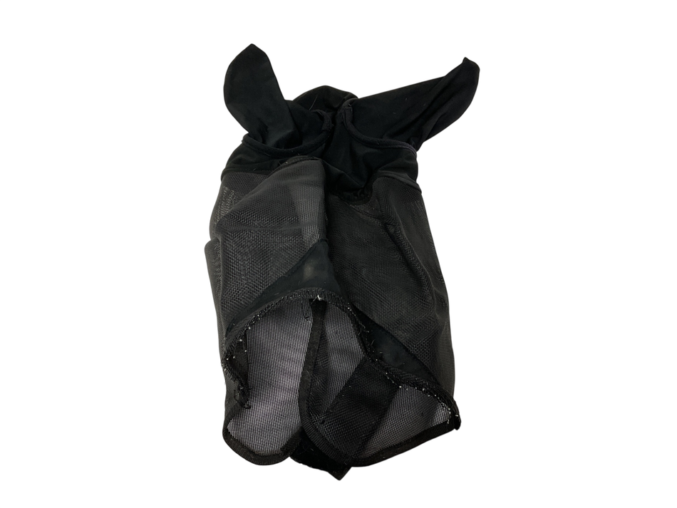 Prairie Horse Supply Mesh Fly Mask with Ears Horse Black