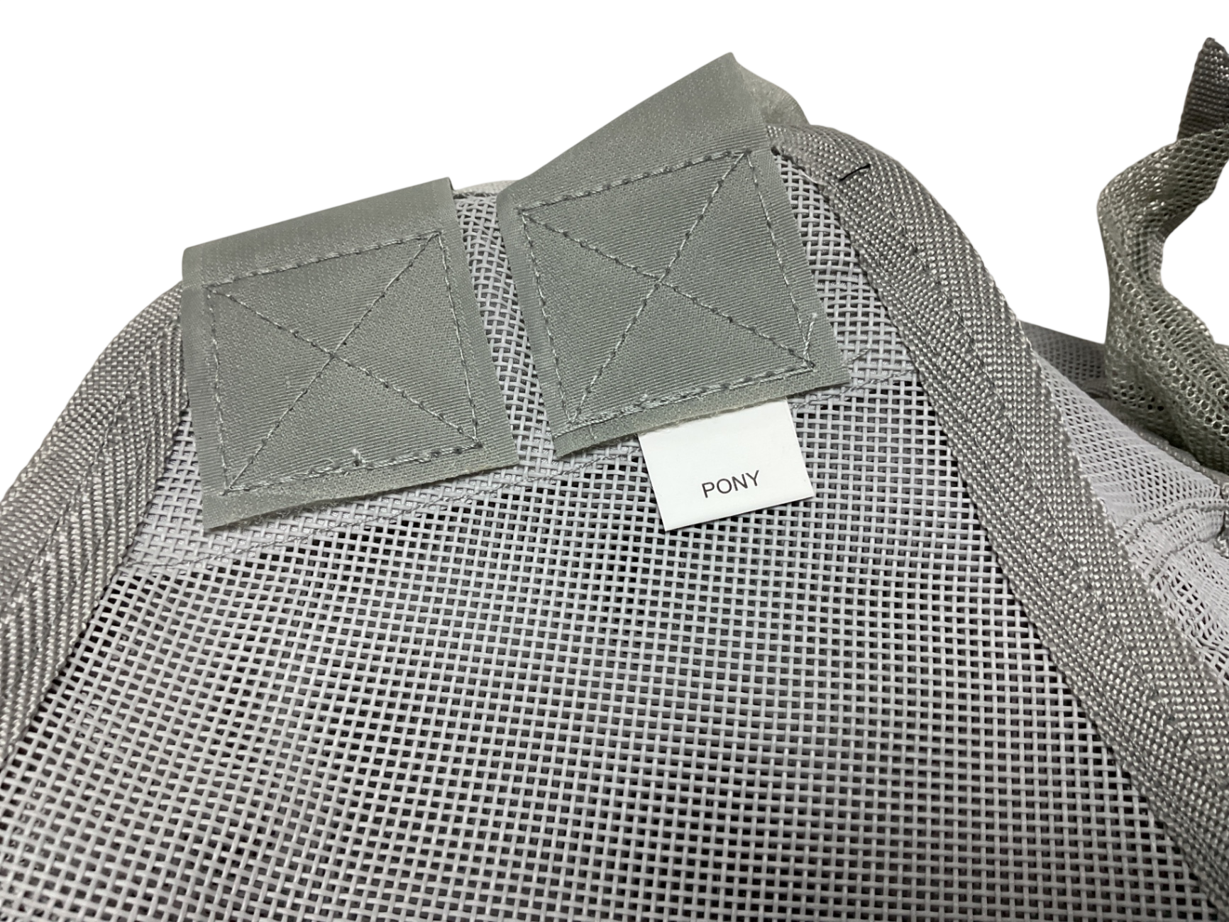 NEW Mesh Fly Mask with Ears Pony Gray
