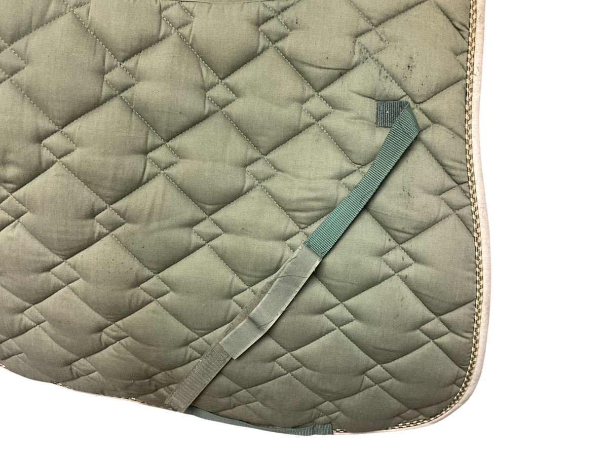 Roma Double Diamond All Purpose Saddle Pad Sage Green