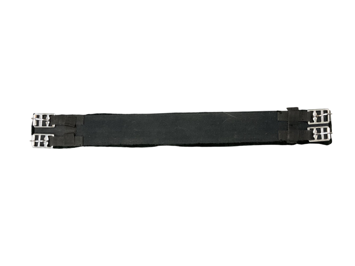 Cotton and Fleece Short Girth 28” Black