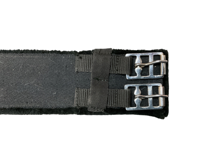 Cotton and Fleece Short Girth 28” Black