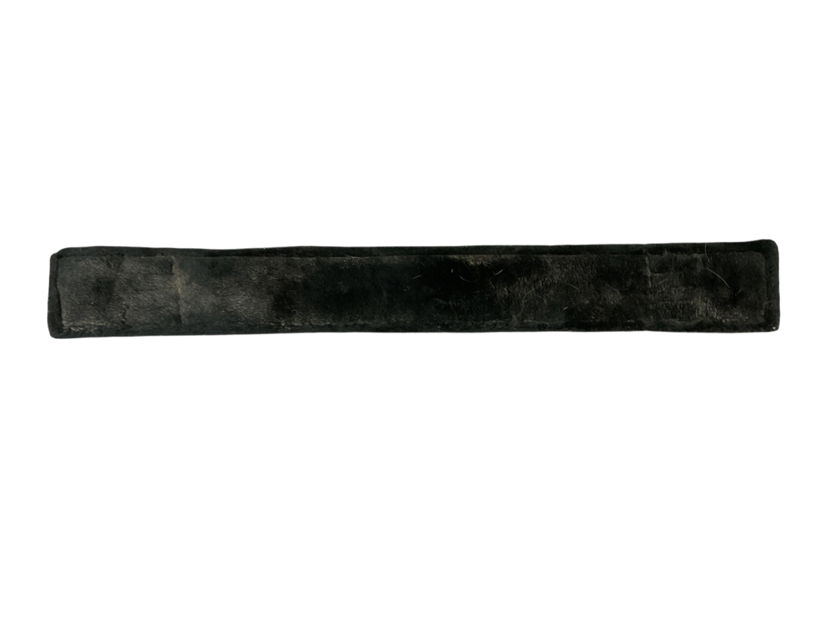 Cotton and Fleece Short Girth 28” Black