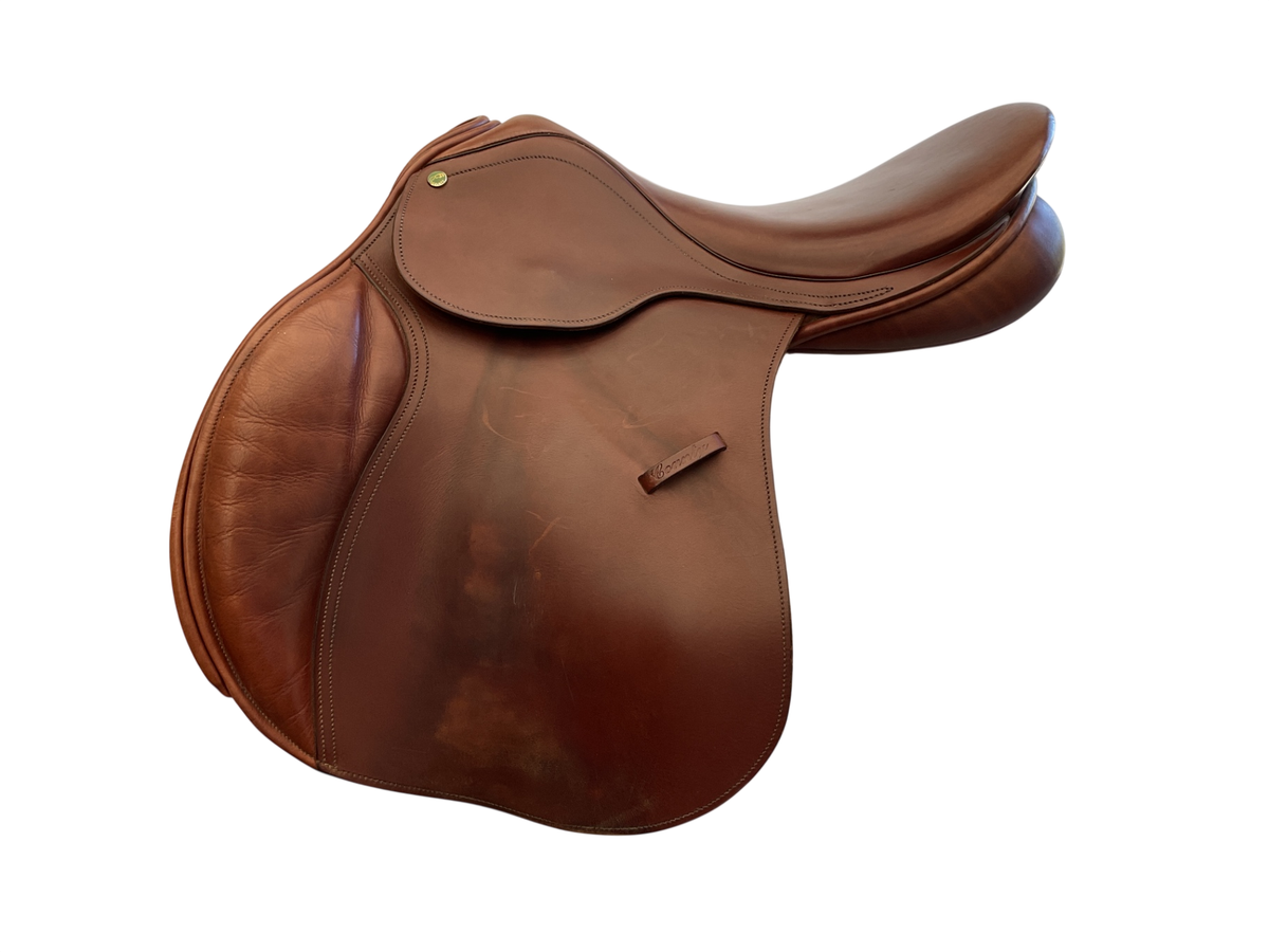 County Conquest Jump Saddle 17 Brown