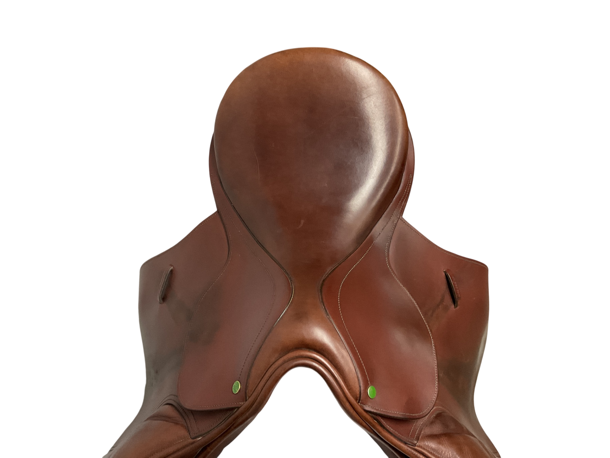 County Conquest Jump Saddle 17 Brown