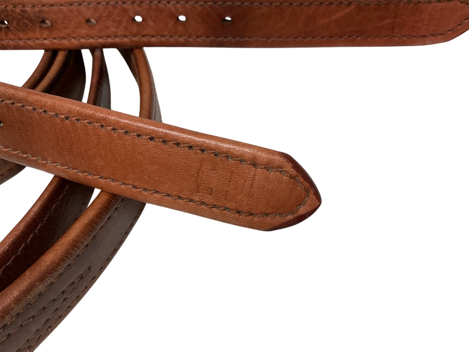 Albion Wrapped Stirrup Leathers 57 Caramel