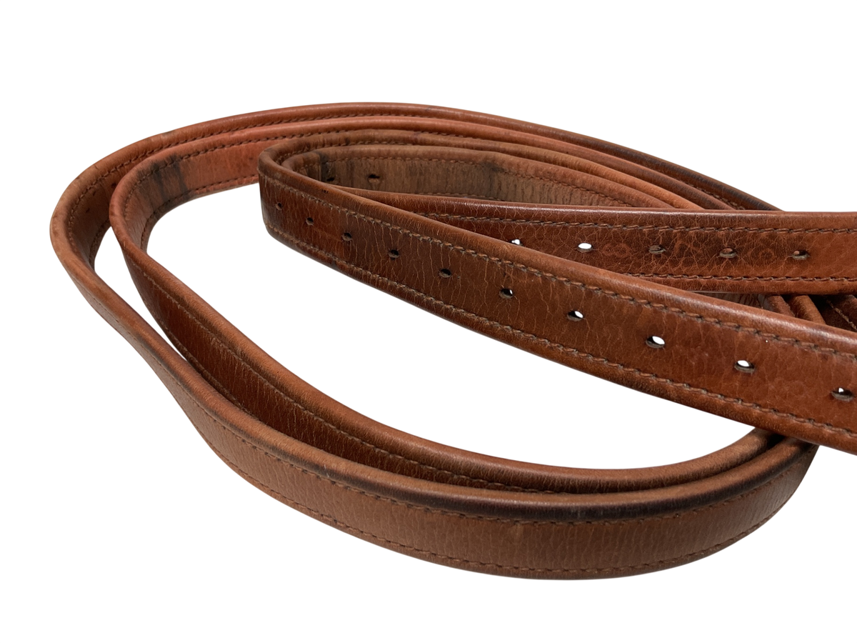 Albion Wrapped Stirrup Leathers 57 Caramel