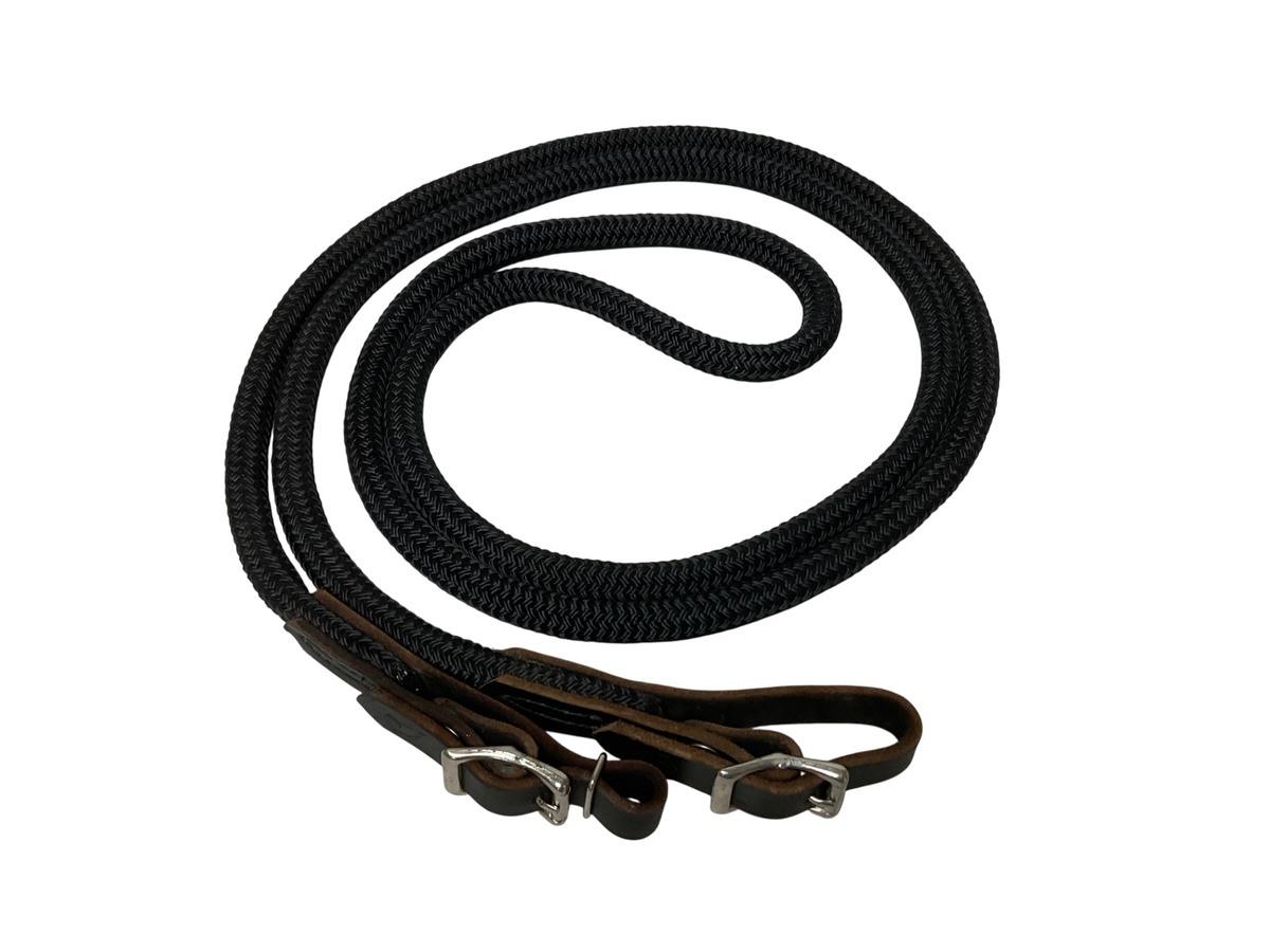 Parelli Finesse Black Rope Reins 
