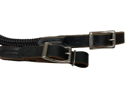 Parelli Finesse Black Rope Reins 