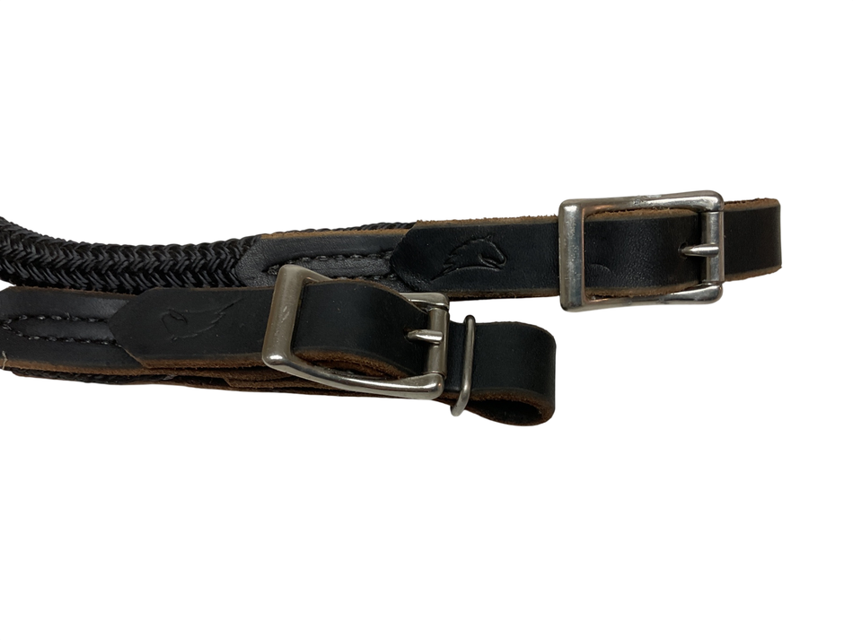 Parelli Finesse Black Rope Reins 