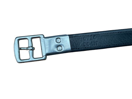 Bates Luxe Stirrup Leathers 54 BLK