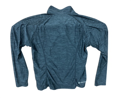 Ariat Ariatek Quarter Zip Top Large Dark Gray with Red accents