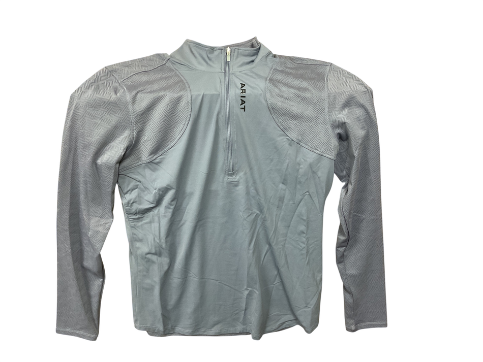 Ariat Quarter Zip Ariatek Top Large Light Purple
