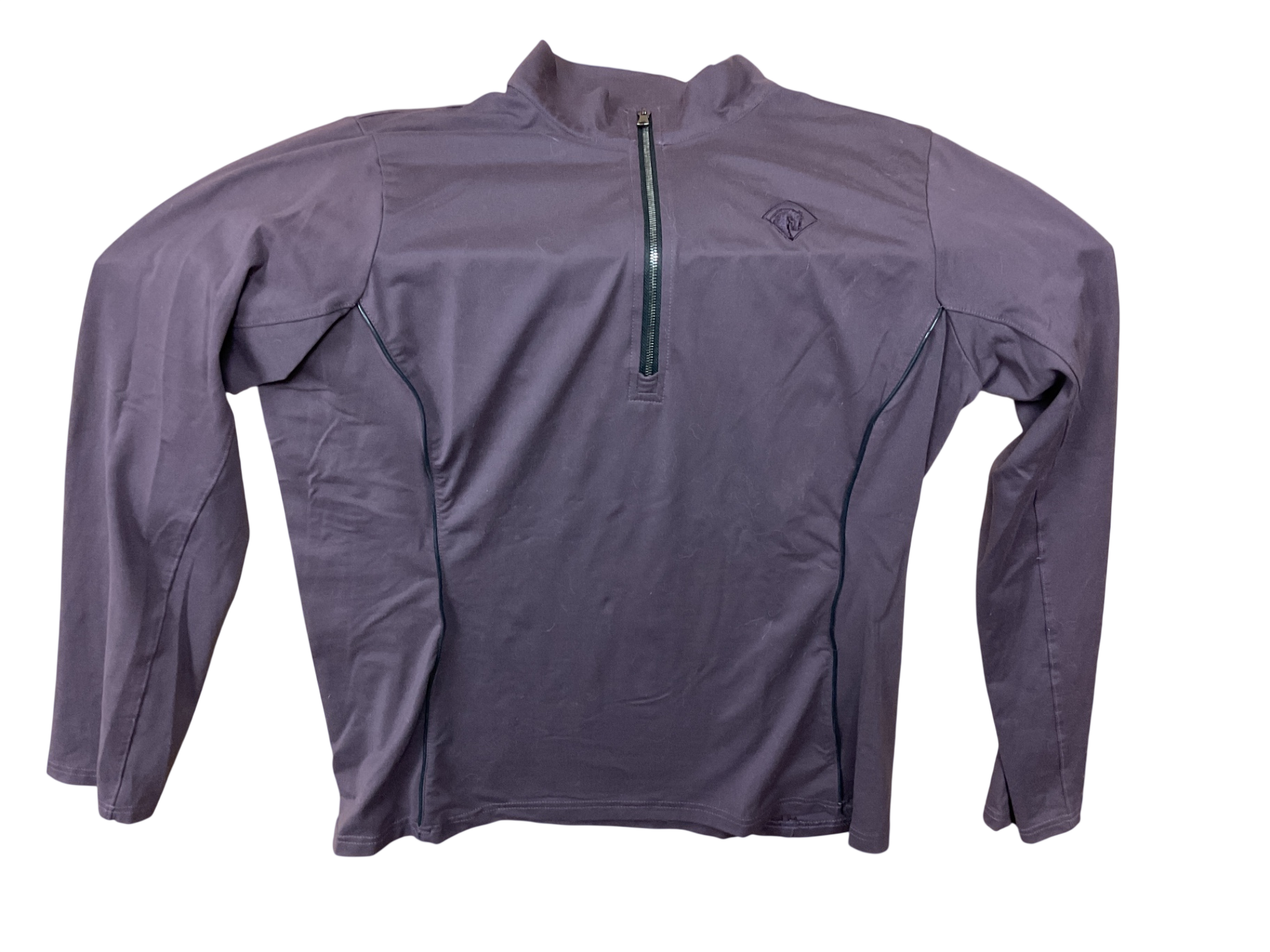 Arista Bio Tek Quarter Zip Top Large Purple
