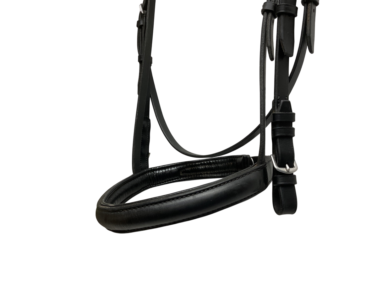 Dobert Classic Snaffle Bridle COB BLK