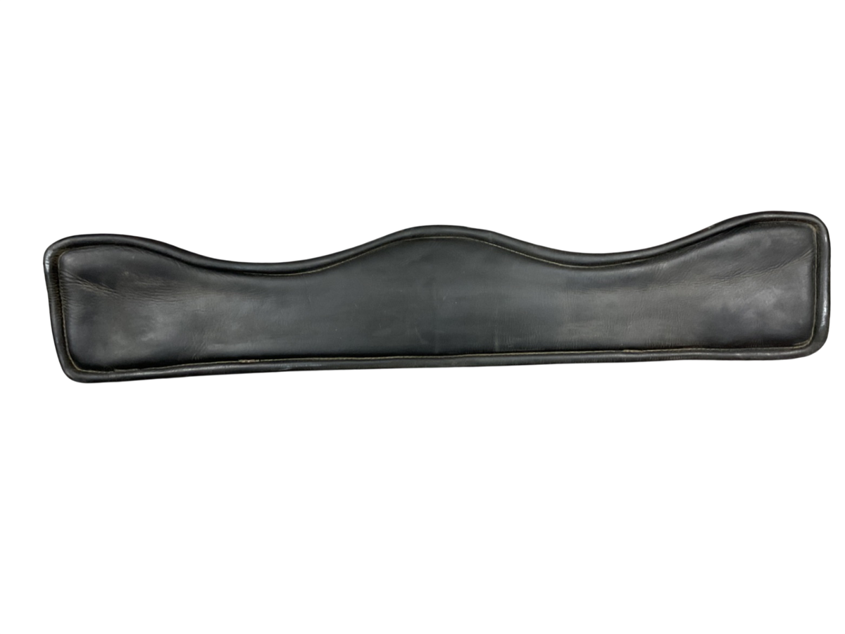 Passier Curved Leather Girth 24” BLK