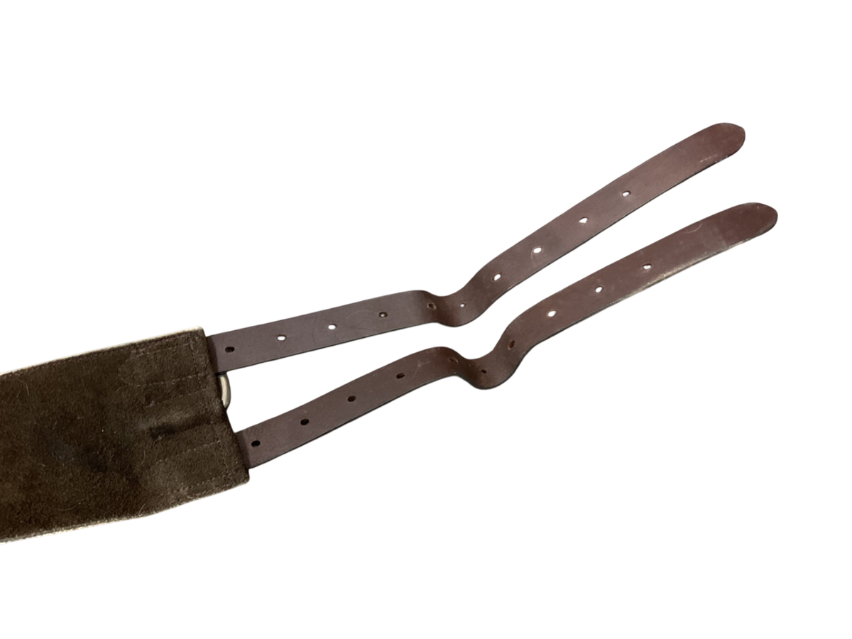  Camelot Web 8-Ring Horse Surcingle, Brown, 74 to 92-in