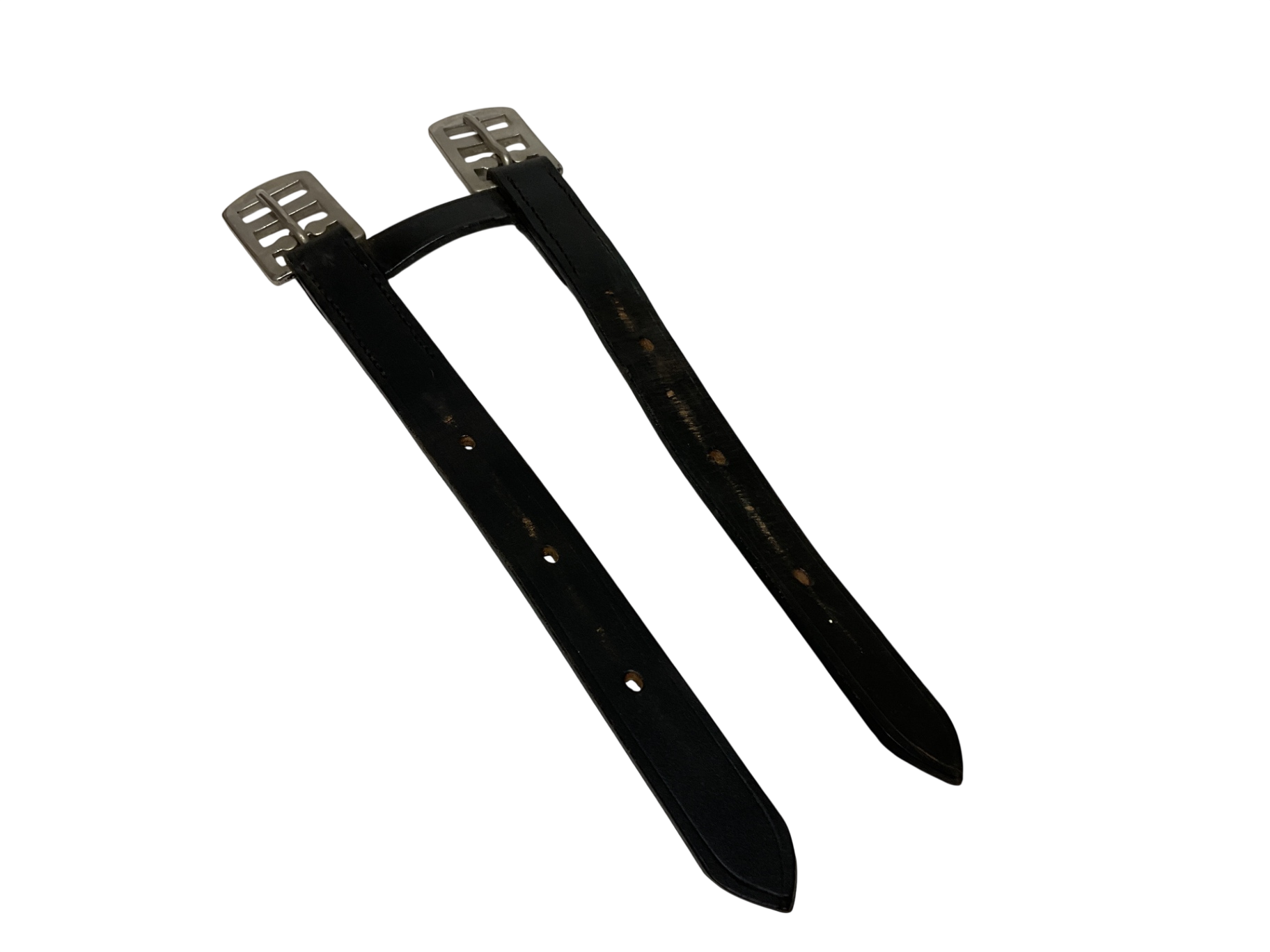 Leather Girth Extender BLK