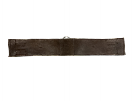  Camelot Web 8-Ring Horse Surcingle, Brown, 74 to 92-in