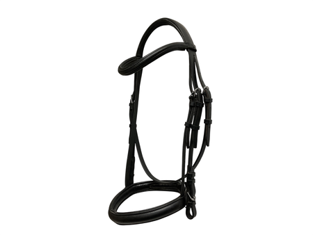 Dobert Classic Snaffle Bridle COB BLK