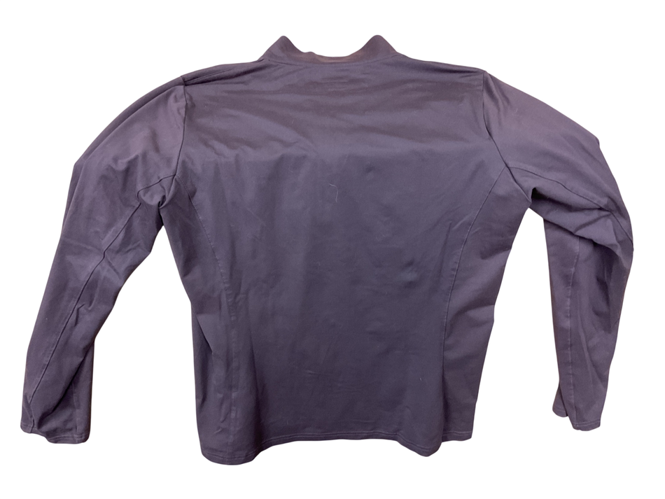 Arista Bio Tek Quarter Zip Top Large Purple