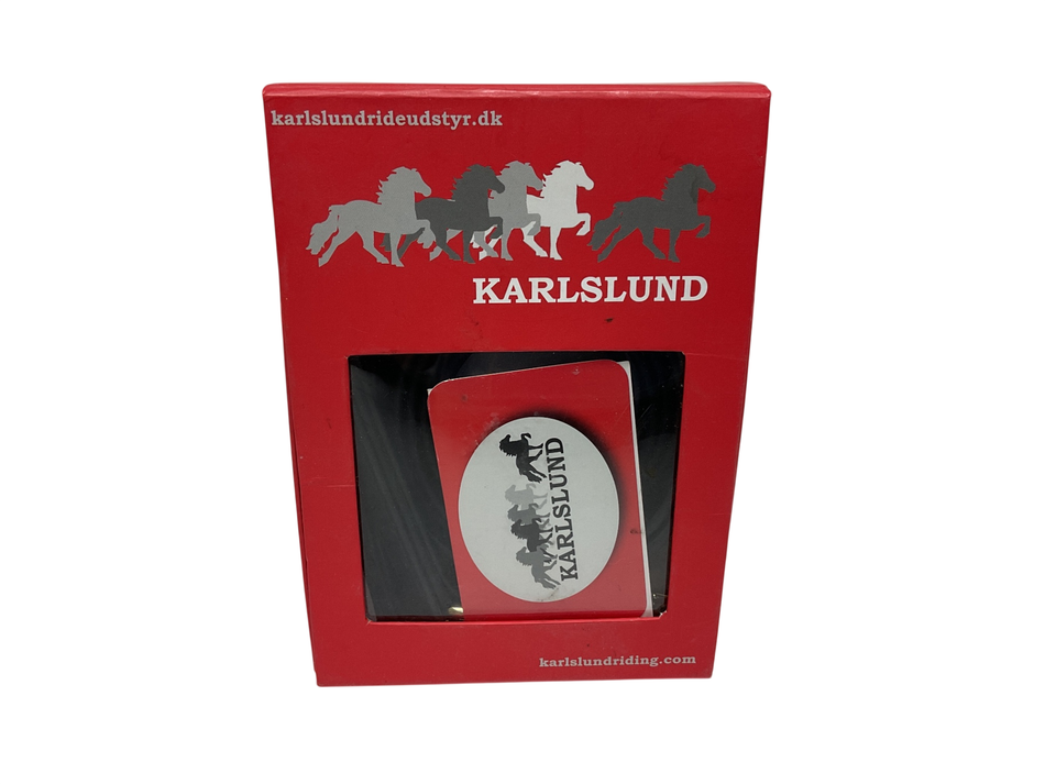 Karlslund Biothane Snap End Reins 50” Black