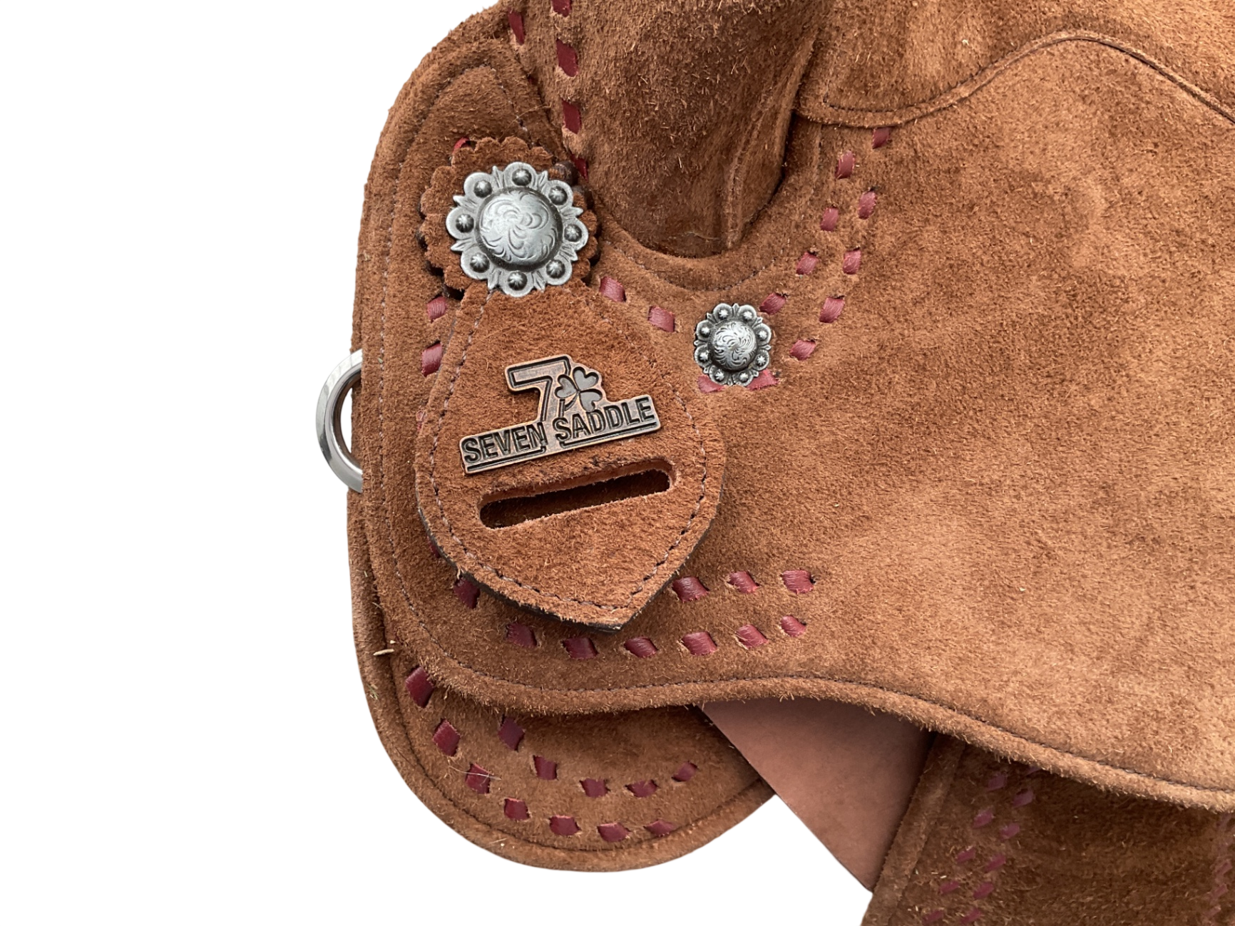 Seven Saddles Ceejay Lightweight Barrel Saddle & Matching Breastplate 15.5