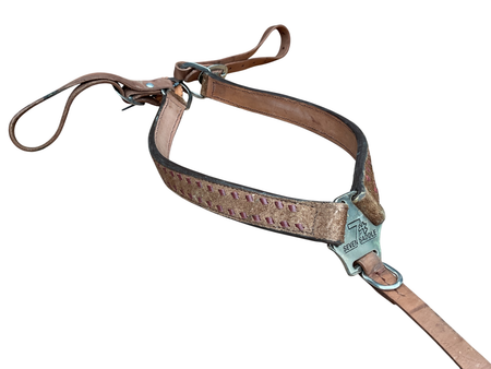 Seven Saddles Ceejay Lightweight Barrel Saddle & Matching Breastplate 15.5
