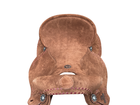 Seven Saddles Ceejay Lightweight Barrel Saddle & Matching Breastplate 15.5