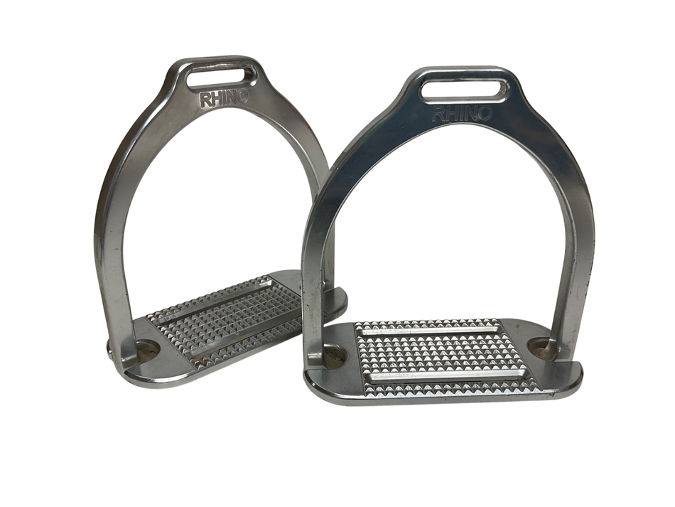 RHINO Aluminum Stirrup Irons 4.75 