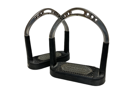Herm Sprenger Flexcite Stirrup Irons 4.75 Black