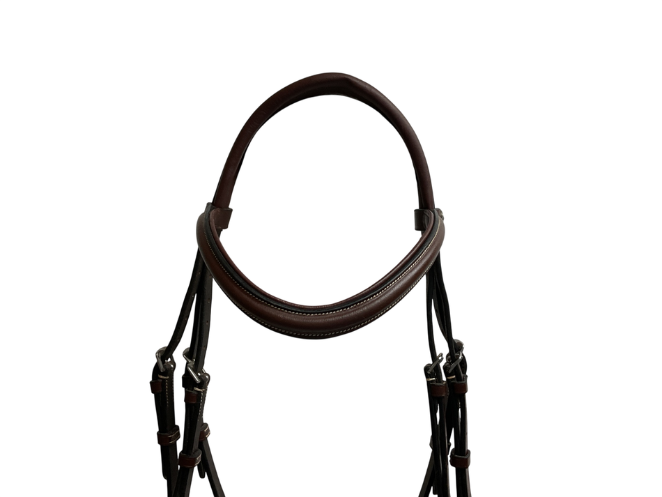 Henri de Rivel Bridles Full Size Australian Nut
