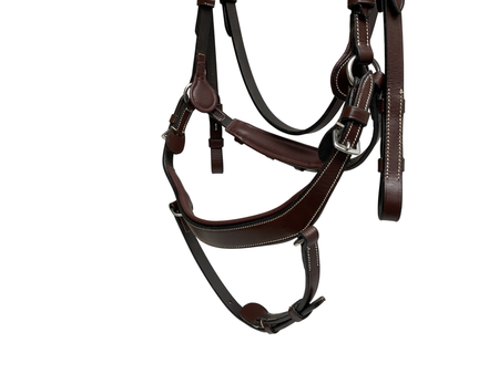 Henri de Rivel Bridles Full Size Australian Nut