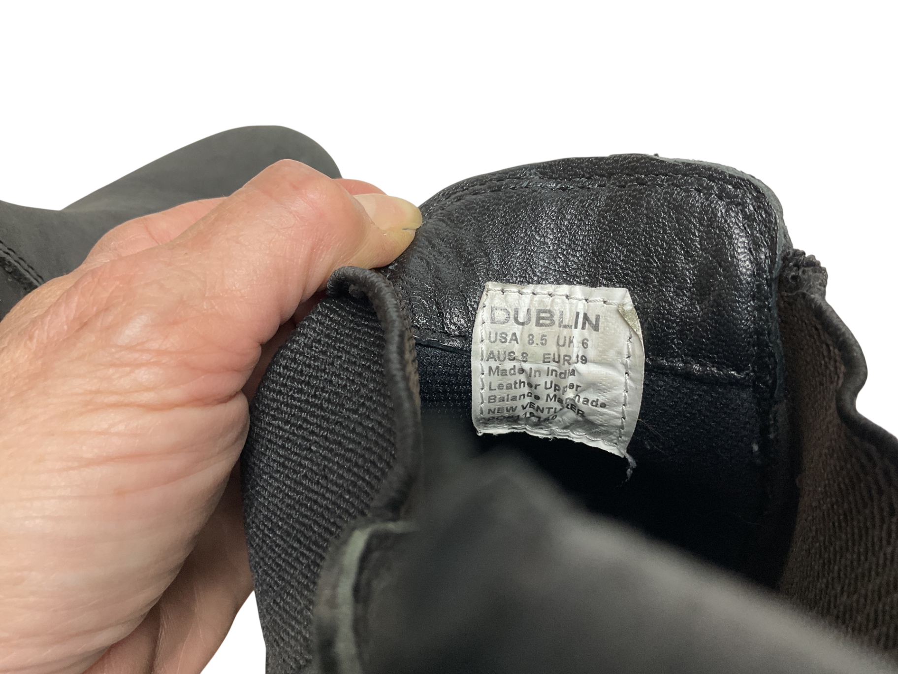 Dublin Venturer Paddock Boots III 8.5 Black