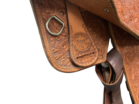 Billy Royal Limited Edition Equitation Show Saddle & Accessories 15.5 Light Walnut
