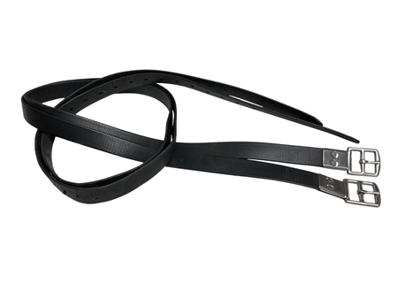 Wintec Slimline Stirrup Leathers 63 Black