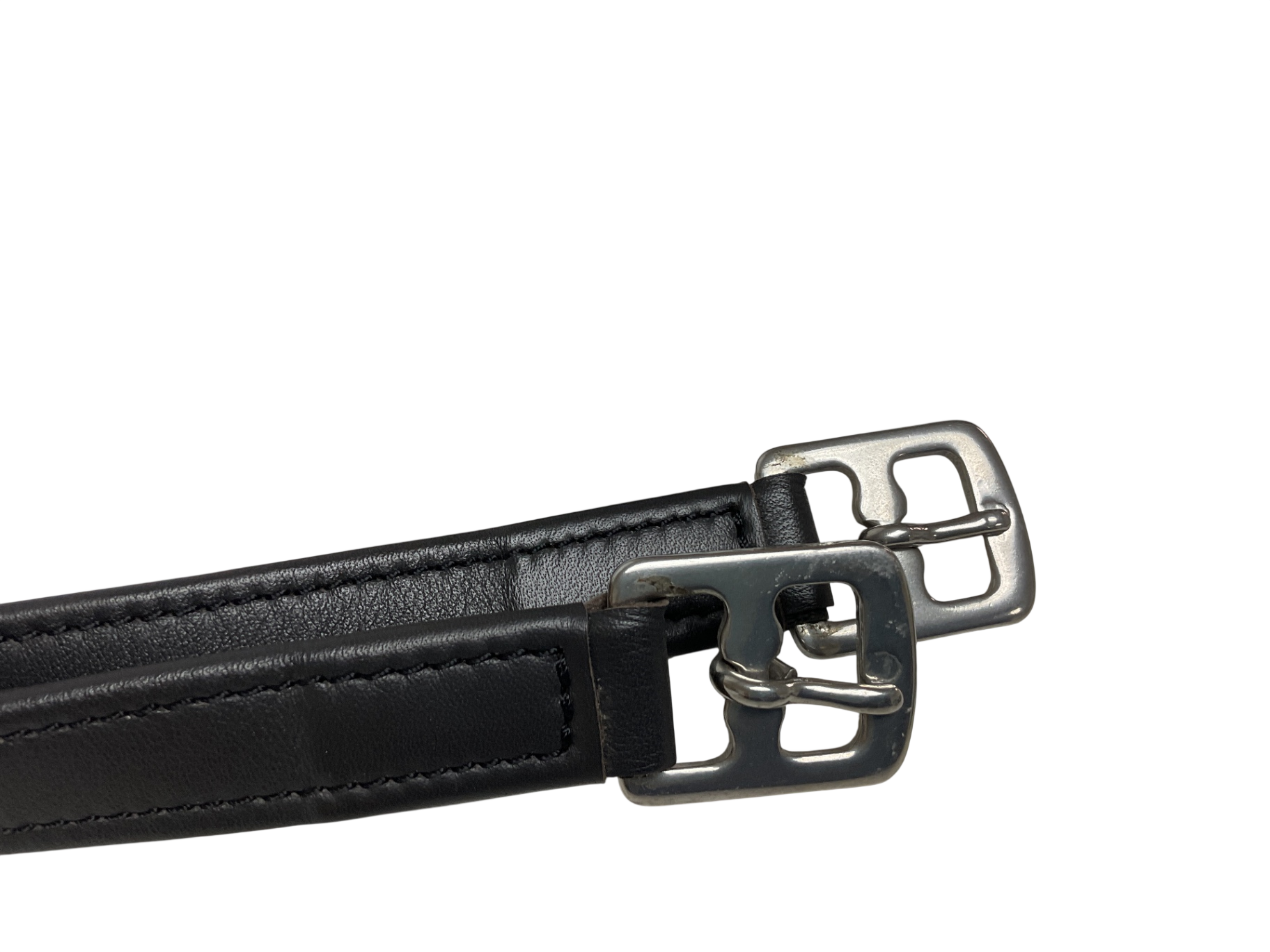 Black Country Wrapped Stirrup Leathers 57” Dark Brown