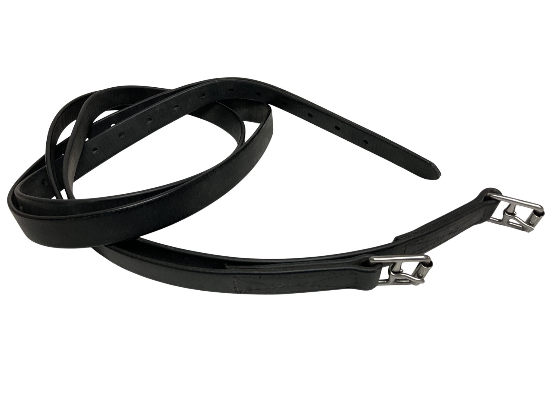 Synthetic Stirrup Leathers 60 Black